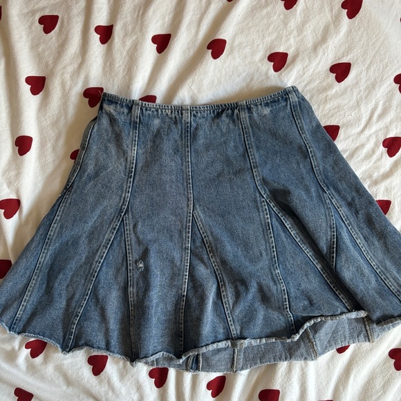 Denim Mini Skirt - Wishlist Jeans - Picture 2 of 3